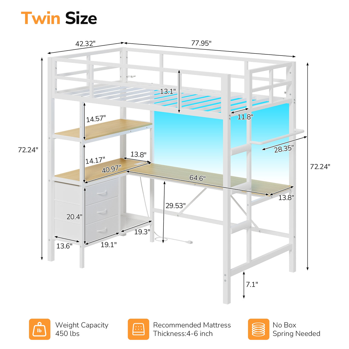 2 person desk